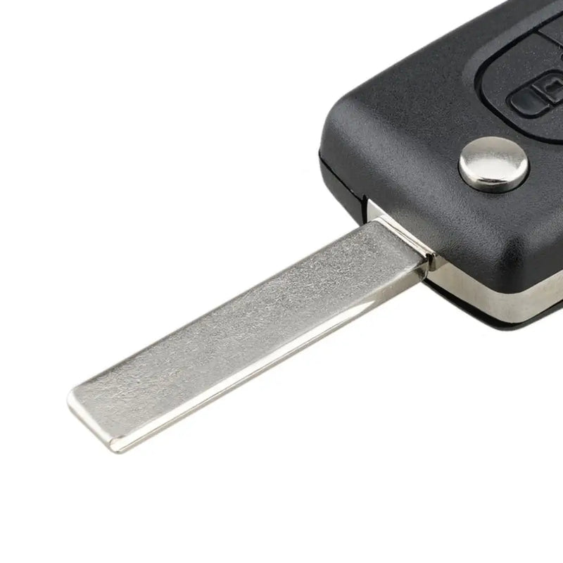 Coque de Clé Peugeot Citroën Pliante à Rabat 2 3 ou 4 Touches 207 307 308 407 607 807 C2 C3 C4 C5 C6