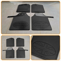 Garde-Boue Land Rover Defender Lot de 4 Bavettes Avant et Arrière