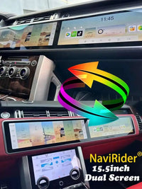 Autoradio Android Double Écran 12,3 ou 15,5 Pouces Range Rover Sport L494 2013-2017 CarPlay GPS