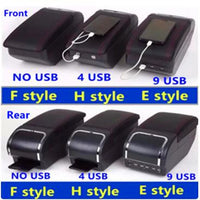 Accoudoir Central Citroën C3 C4 Coulissant 4 ou 9 USB Double Rangement