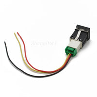 Bouton Poussoir LED Rouge Volkswagen Golf 6 Jetta 5 Scirocco — vue de profil