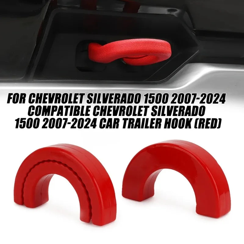 Crochet de Remorquage Chevrolet Silverado 1500 Rouge