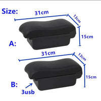 Accoudoir Central Citroën C3 C4 Rangement Simple ou Double 3 USB