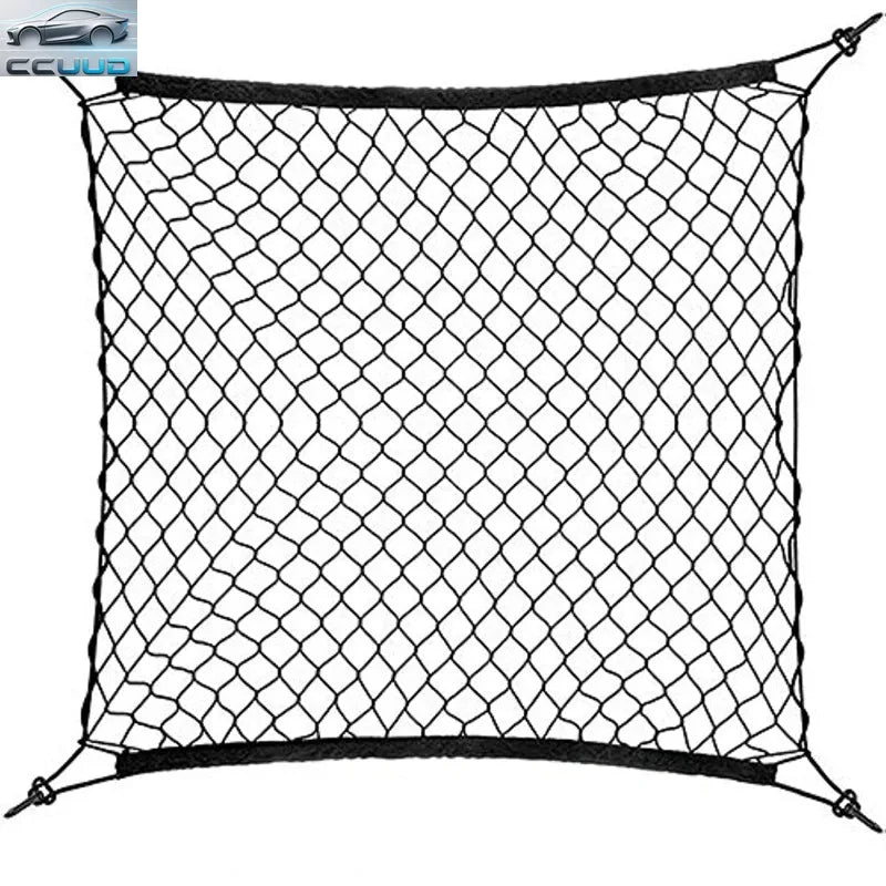Filet de Rangement de Coffre Voiture Élastique Nylon