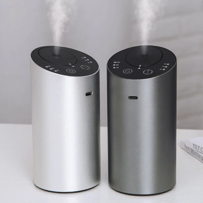 Désodorisant Voiture Nébuliseur Huiles Essentielles Sans Eau Aluminium