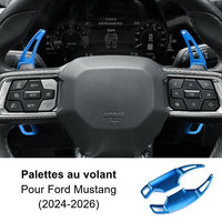 Steering Wheel Paddle Shifters Ford Mustang S650 2024-2026 Aluminum