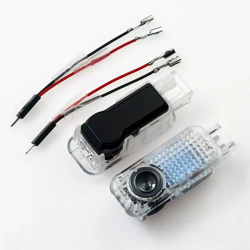 Projecteur Logo de Porte LED Audi 6 Motifs Anneaux RS S line quattro