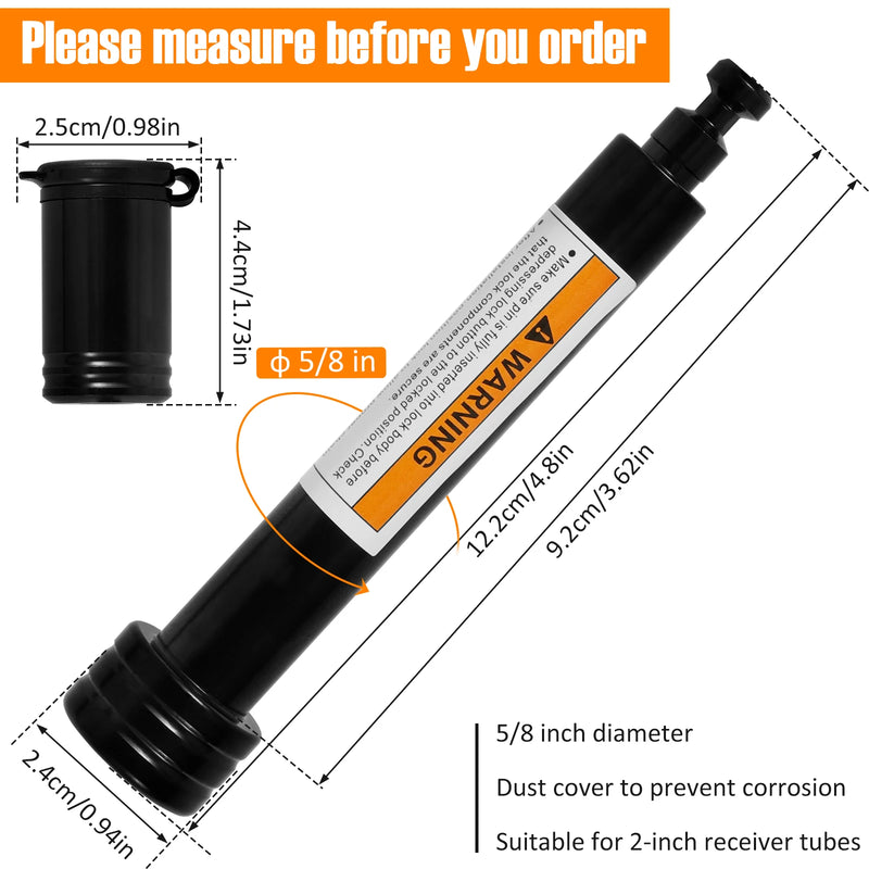 5/8 Inch Waterproof Pin Hitch Lock