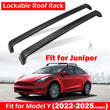 Barres de Toit Antivol Tesla Model Y Juniper