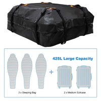 Coffre de Toit Souple KKMOON 566 L Oxford 600D