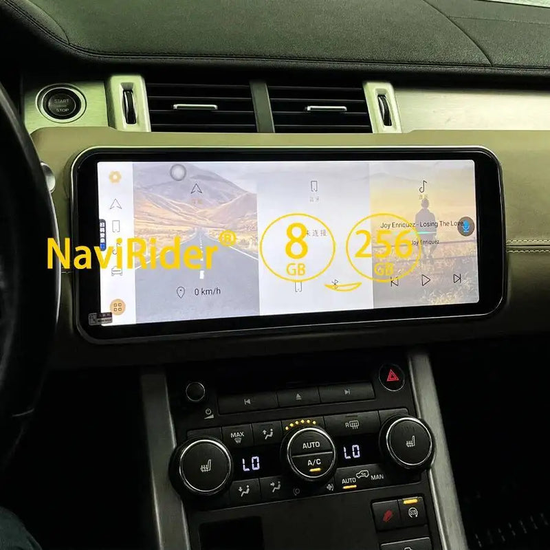 Autoradio Android 15 Land Rover Range Rover Evoque 2012-2018 Écran 12,3 Pouces CarPlay GPS DSP