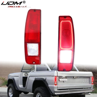 Feux Arrière LED Ford Econoline F100 Bronco Fumé Rouge