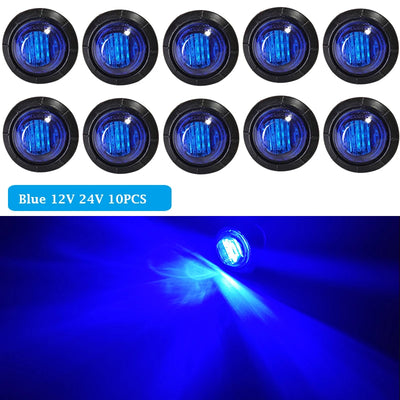 Feux de Position Latéraux LED 12V 24V Universel