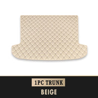 Tapis de Sol et de Coffre Cuir Volkswagen Golf 7