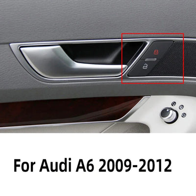Cache-Boutons de Verrouillage de Porte Audi A6 C6 S6 RS6