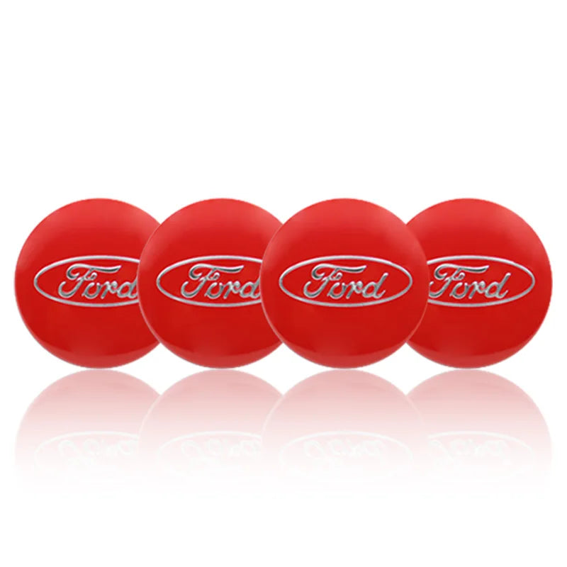 Cache-Moyeux Ford Fiesta Mondeo Explorer 56mm 60mm 65mm — exemple de montage