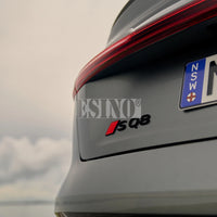 Emblème de Coffre Audi S8, Q8 et SQ8 Adhésif en Alliage de Zinc, 18 Versions Colorées