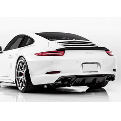 Lame Pare-Chocs Arrière Carbone Porsche 911 991 Carrera
