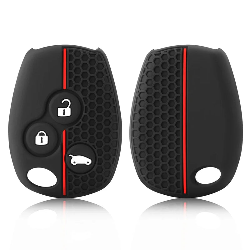 Étui de Protection Clé Renault Dacia Silicone Clio 3 Modus Twingo Kangoo 2 ou 3 Touches