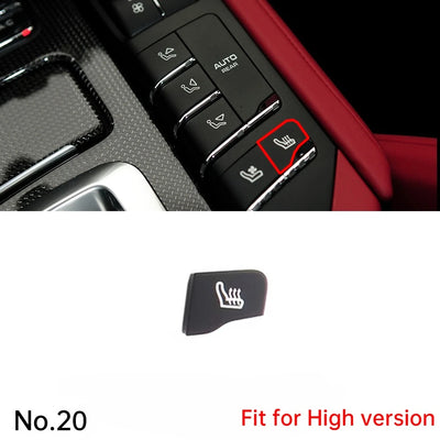 Bouton de Climatisation Porsche Cayenne 92A Panamera 970 Macan 95B