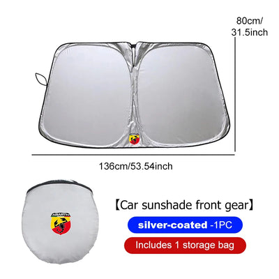 Pare-Soleil Pare-Brise Pliable Fiat 500 595 Abarth