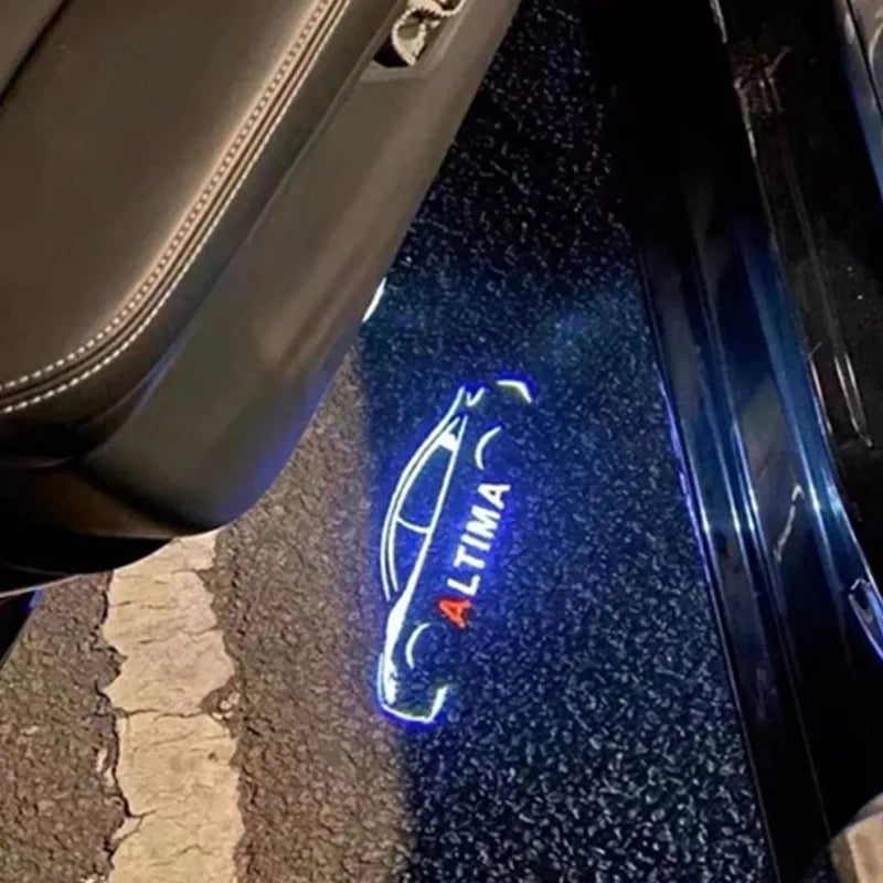 Projecteur Logo Porte Nissan Altima LED 2 Pièces