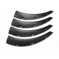 Élargisseurs d'Ailes Universels Voiture Lot de 8 Pièces Noir