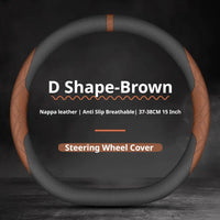 Couvre Volant Toyota Camry, RAV4, Highlander, Avalon, Sienna, Venza en Cuir Nappa Perforé, 8 Coloris