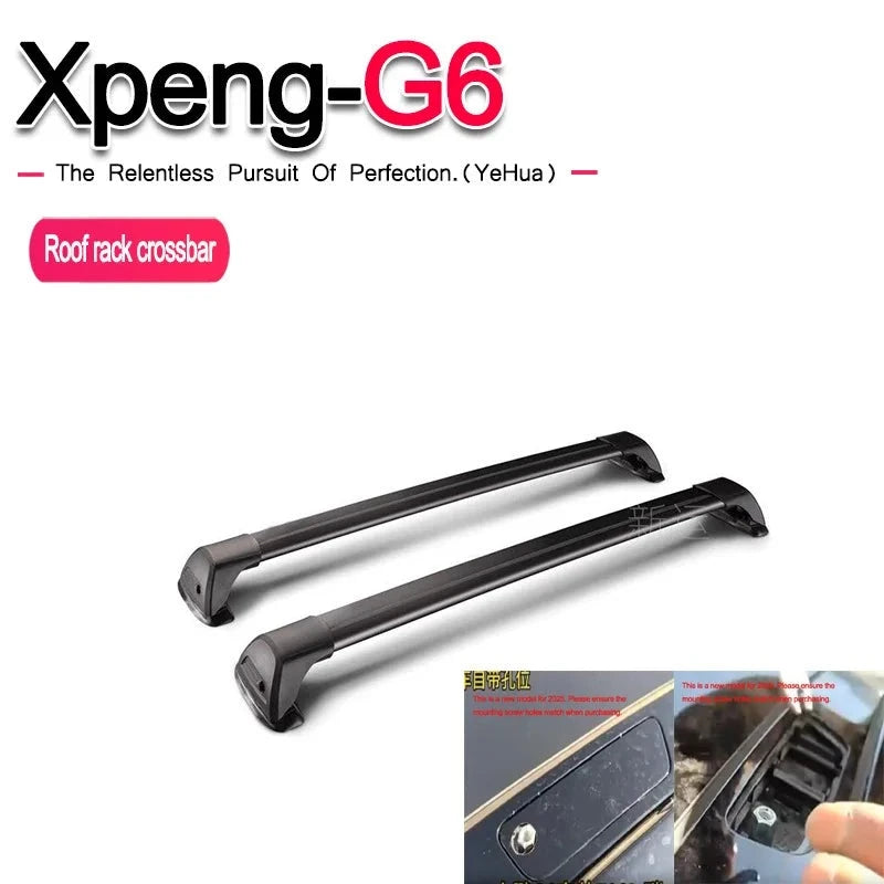 Barres de Toit Aluminium Xpeng G6 2023-2025