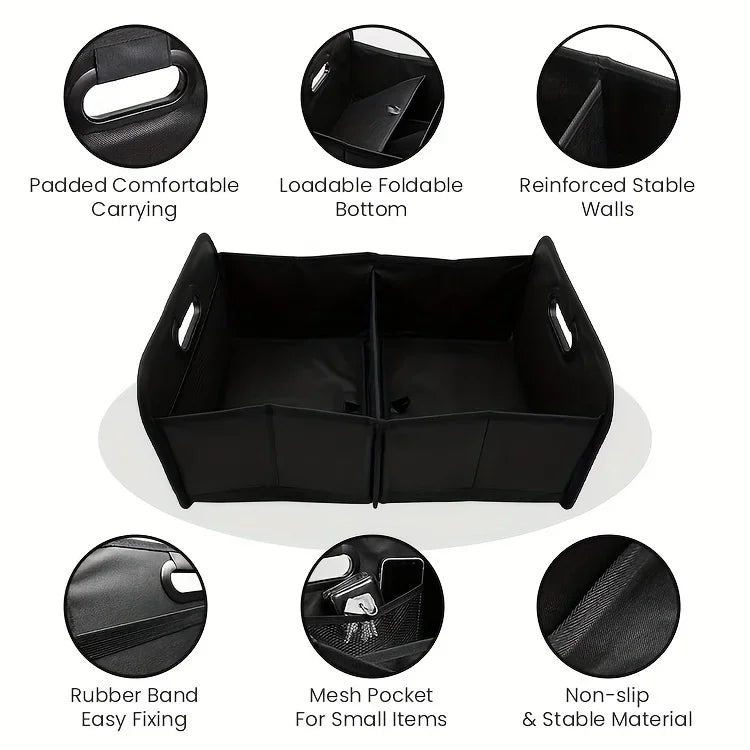 Foldable Waterproof Trunk Organizer for Cars and SUVs