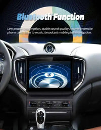 Autoradio Android Maserati Ghibli 2014-2020 Écran QLED 10 pouces CarPlay 4G Version Best GPS