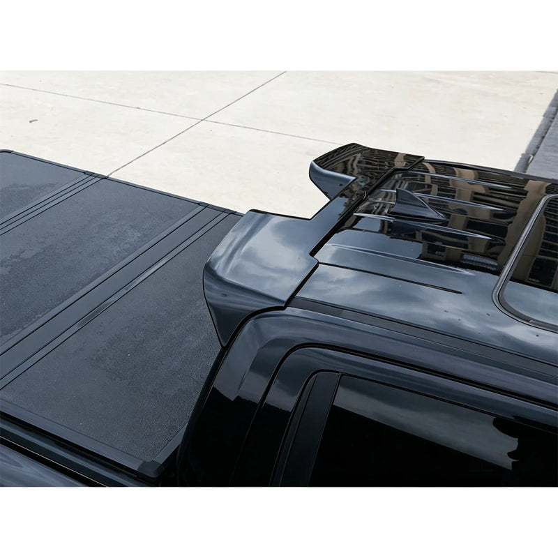 Becquet Ford Ranger T9 Double Cabine 2023-2025 de Toit 140 cm, ABS Noir Brillant
