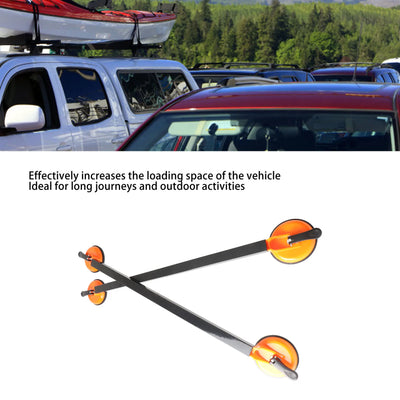 Barres de Toit Universelles Ventouse Acier 92 cm