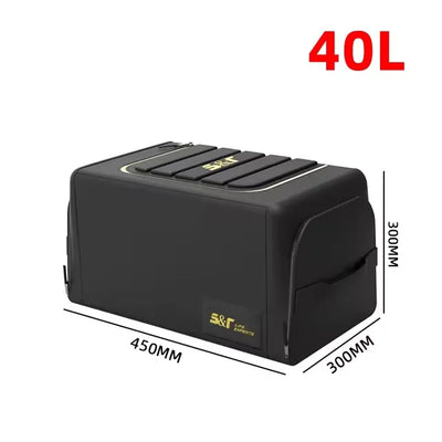 Boîte de Rangement de Coffre Voiture Pliable 70 L