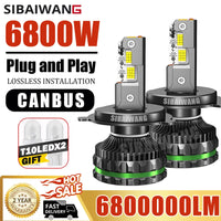 Ampoules LED Canbus H7 H4 H11 HB3 HB4 12V