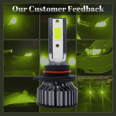 Ampoules LED 72W 16000 lm H4 H7 Voiture