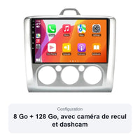 Autoradio CarPlay Ford Focus 2 2004-2011 Android Écran Tactile