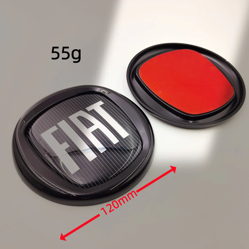 Emblème Fiat 500 Abarth Logo 85 95 100 120 mm pour l'Avant et le Coffre Arrière Autocollant