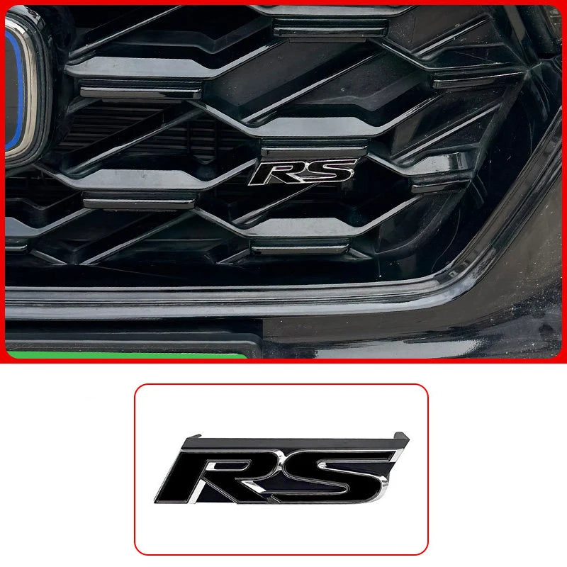 Emblème Calandre RS Honda CR-V 2023-2026 Badge Noir ou Rouge