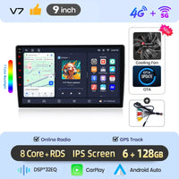 Autoradio Android Volkswagen Golf 4 Jetta MK4 1997-2003 — gros plan