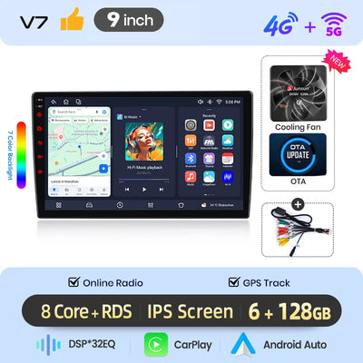 Autoradio Android Volkswagen Golf 4 Jetta MK4 1997-2003