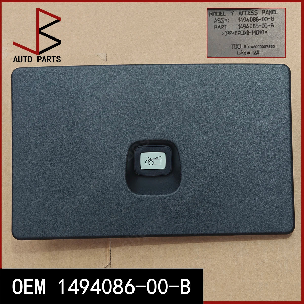Bouton d'Ouverture de Coffre Tesla Model Y 2020-2023