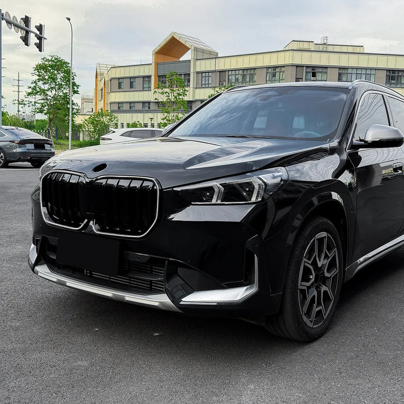 Calandre BMW X1 iX1 U11 2023+ Noir Brillant LED Lumineuse Double ou Simple Ligne
