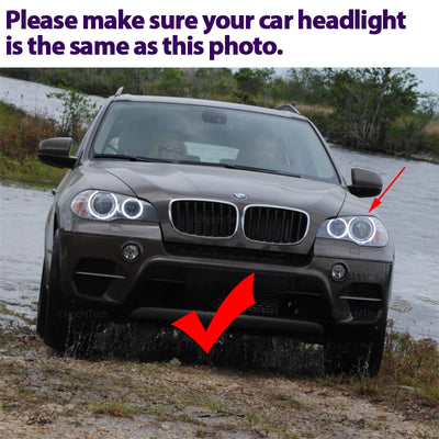 Ampoules LED Angel Eyes H8 40W BMW X5 X6 E70 E71 E72 2007-2011