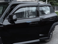 Déflecteurs de Vitres Haval H7 et Dargo 2023 et Suivantes Lot de 4
