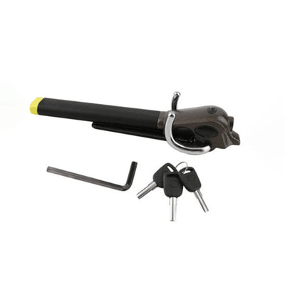 Antivol de Volant Pliable Acier Aluminium 3 Clés