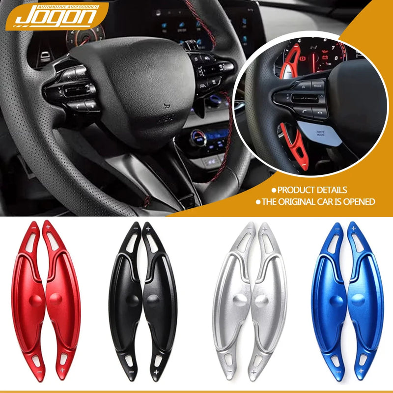 Palettes au Volant Hyundai i30 N Kona N Elantra N Veloster N Aluminium