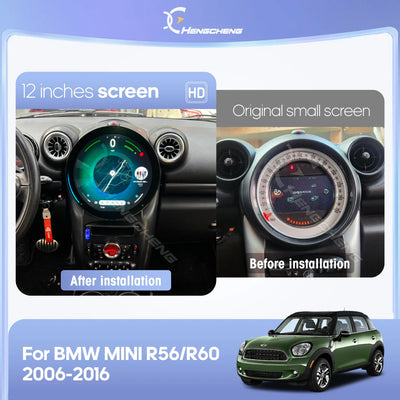 Autoradio Android CarPlay MINI Cooper R56 R60 2006-2016