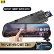 Dashcam Miroir 1080P Écran Tactile Double Caméra