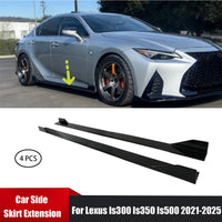 Extensions de Bas de Caisse Lexus IS300 IS350 IS500 2021-2025 Paire